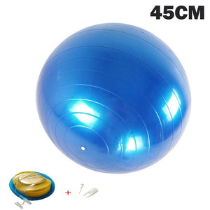 Yoga Balls Pilates Fitness Gym Massager point Balance Fitball Exercise Workout Ball 45/55/65/75/85CM with pump