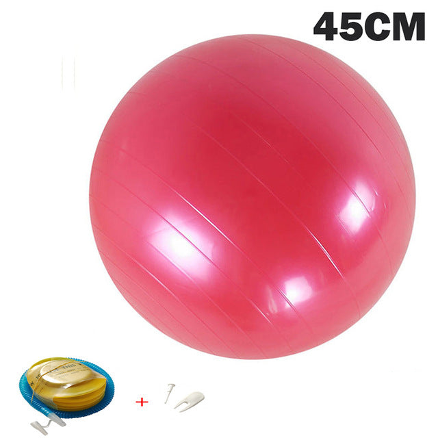 Yoga Balls Pilates Fitness Gym Massager point Balance Fitball Exercise Workout Ball 45/55/65/75/85CM with pump