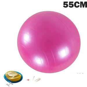 Yoga Balls Pilates Fitness Gym Massager point Balance Fitball Exercise Workout Ball 45/55/65/75/85CM with pump