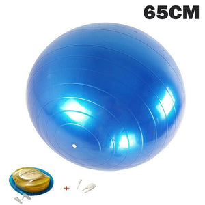 Yoga Balls Pilates Fitness Gym Massager point Balance Fitball Exercise Workout Ball 45/55/65/75/85CM with pump
