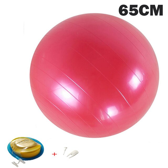 Yoga Balls Pilates Fitness Gym Massager point Balance Fitball Exercise Workout Ball 45/55/65/75/85CM with pump