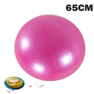 Yoga Balls Pilates Fitness Gym Massager point Balance Fitball Exercise Workout Ball 45/55/65/75/85CM with pump