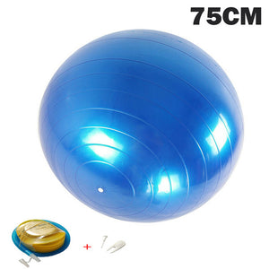 Yoga Balls Pilates Fitness Gym Massager point Balance Fitball Exercise Workout Ball 45/55/65/75/85CM with pump