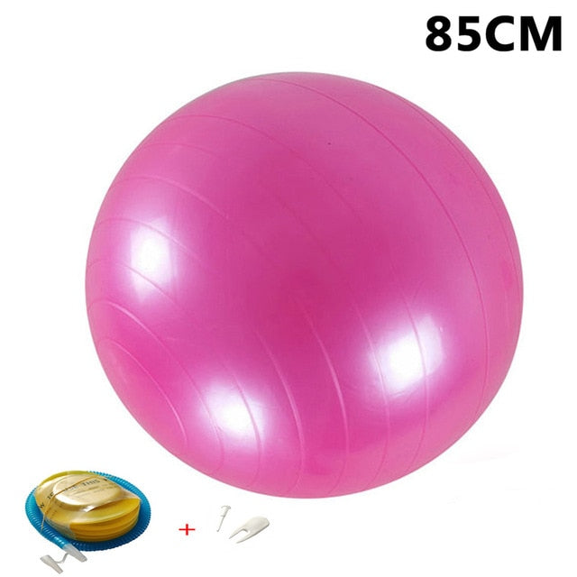 Yoga Balls Pilates Fitness Gym Massager point Balance Fitball Exercise Workout Ball 45/55/65/75/85CM with pump