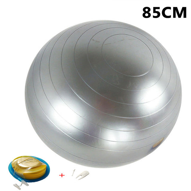 Yoga Balls Pilates Fitness Gym Massager point Balance Fitball Exercise Workout Ball 45/55/65/75/85CM with pump