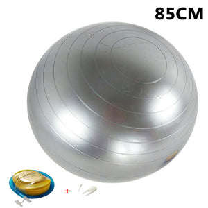 Yoga Balls Pilates Fitness Gym Massager point Balance Fitball Exercise Workout Ball 45/55/65/75/85CM with pump