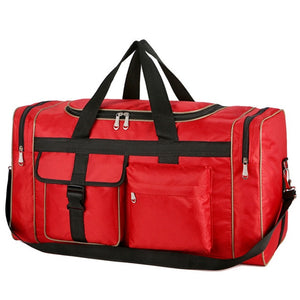 Waterproof Nylon Luggage Gym Bags Outdoor Bag Large Traveling Tas For Women Men Travel Dufflel Sac De Sport Handbags Sack XA15WD