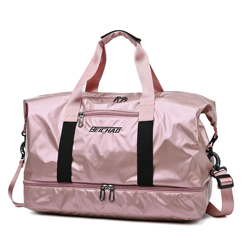 Sports gym fitness dry and wet separation yoga bag travel shoes bag women's shoes shoulder bag sports suitcase