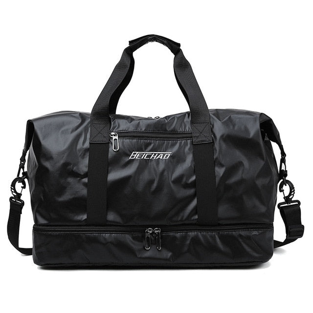 Sports gym fitness dry and wet separation yoga bag travel shoes bag women's shoes shoulder bag sports suitcase