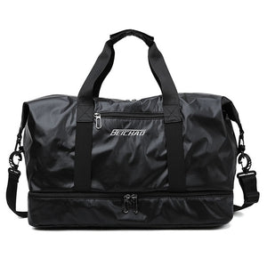 Sports gym fitness dry and wet separation yoga bag travel shoes bag women's shoes shoulder bag sports suitcase