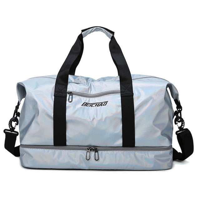 Sports gym fitness dry and wet separation yoga bag travel shoes bag women's shoes shoulder bag sports suitcase