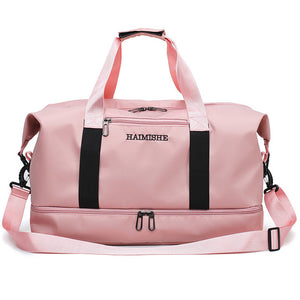 Sports gym fitness dry and wet separation yoga bag travel shoes bag women's shoes shoulder bag sports suitcase