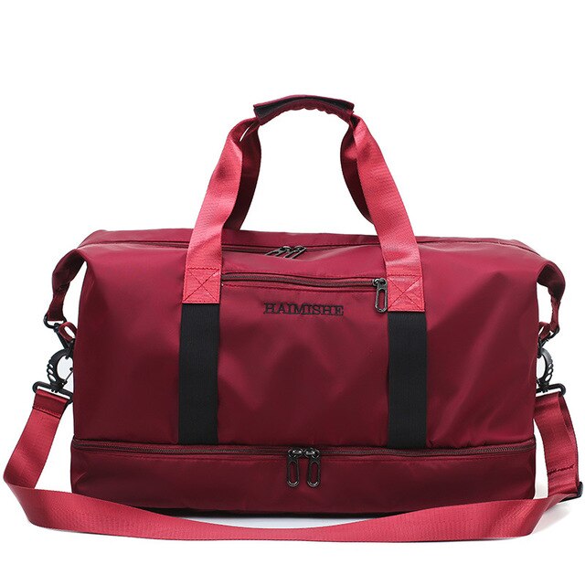 Sports gym fitness dry and wet separation yoga bag travel shoes bag women's shoes shoulder bag sports suitcase