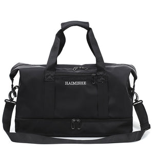 Sports gym fitness dry and wet separation yoga bag travel shoes bag women's shoes shoulder bag sports suitcase