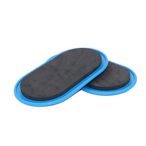 2PCS Gliding Tone Gliding Discs Slider Fitness Disc Exercise Sliding Plate For Yoga Gym Abdominal Core Training