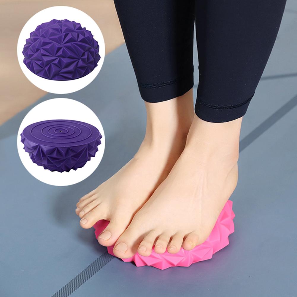 Fitness Muscle Foot Full Body Exercise Tired Release Yoga Half-ball Massage Ball