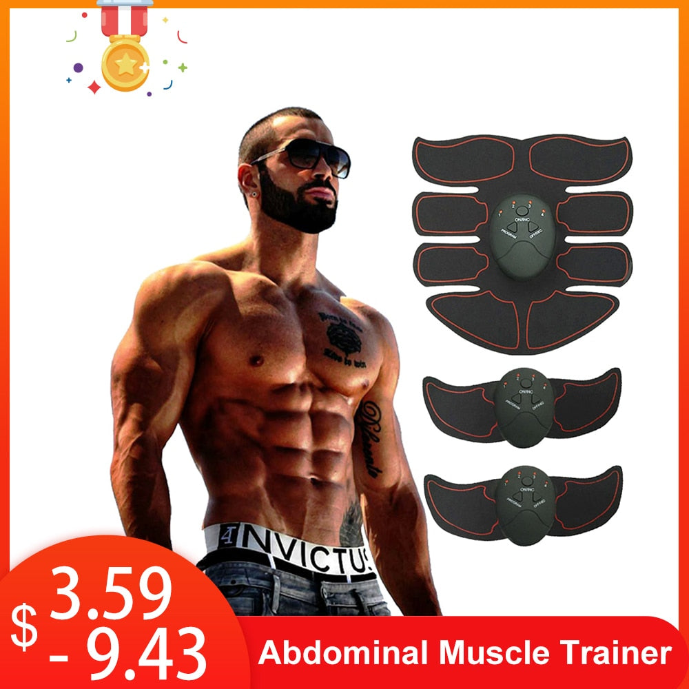 Abdominal Muscle Trainer Vibrating Exercise Machine Home Gym Fitness Workout Equipment Body Slimming Fat Burning Exerciser