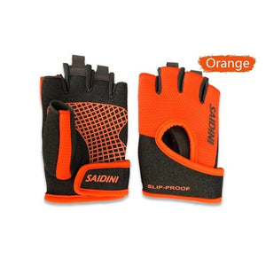 1 Pair Women Half Finger Weight Lifting Gloves Gym Fitness Sport Training Workout Wrist Gloves Weight Lifting Exercise Gloves