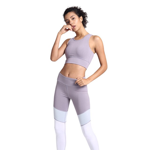 Yoga sets woman sports women's clothing fitness milking yoga clothes female sports set fitness suits seamless