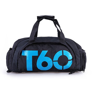 Brand New Men Sport Gym Bag Women Fitness Waterproof Outdoor Separate Space For Shoes pouch rucksack Hide Backpack sac de T60