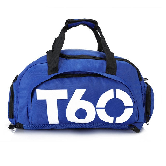 Brand New Men Sport Gym Bag Women Fitness Waterproof Outdoor Separate Space For Shoes pouch rucksack Hide Backpack sac de T60