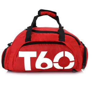 Brand New Men Sport Gym Bag Women Fitness Waterproof Outdoor Separate Space For Shoes pouch rucksack Hide Backpack sac de T60