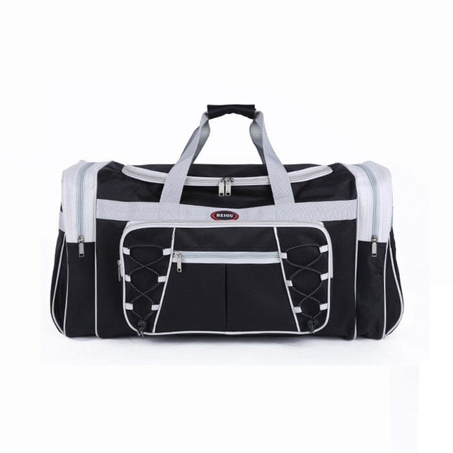 Waterproof Nylon Luggage Gym Bags Outdoor Bag Large Traveling Tas For Women Men Travel Dufflel Sac De Sport Handbags Sack XA15WD