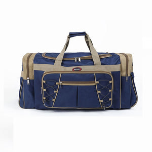 Waterproof Nylon Luggage Gym Bags Outdoor Bag Large Traveling Tas For Women Men Travel Dufflel Sac De Sport Handbags Sack XA15WD