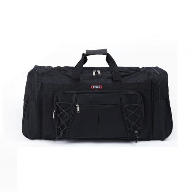 Waterproof Nylon Luggage Gym Bags Outdoor Bag Large Traveling Tas For Women Men Travel Dufflel Sac De Sport Handbags Sack XA15WD