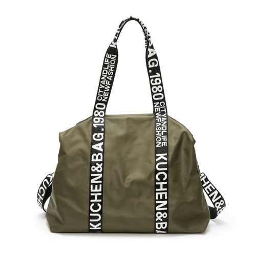 2018 Stylish Outdoor Waterproof Nylon Sports Gym Bags Men Women Girls Training Fitness Travel Handbag Yoga Mat Bag Sac Sport