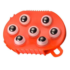 Sports Yoga Ball Massager Fitness Gym Manual Magnetic Beads Home Skinny Leg Relaxation Muscle  Exercise Pilates