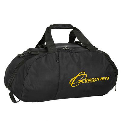 Bucbon Three-use Sports Bag Portable Shoulder Backpack Shoes Storage Men Women Training Fitness Gym Bag Travel Bagpack HAB071